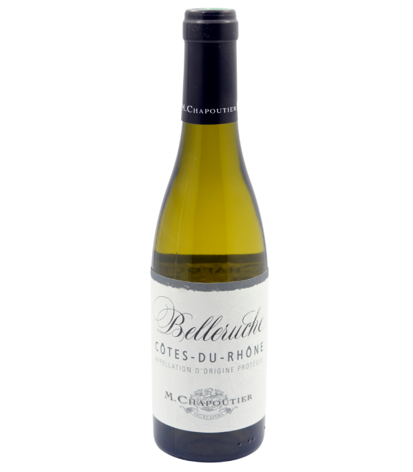 Côtes du Rhône blanc Belleruche 2020 de la Maison M. Chapoutier en demi-bouteille sur Vinademi