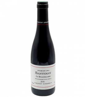 Santenay Rouge Premier Cru Le Beauregard 2018 Domaine Vincent Girardin en demi-bouteille 37,5cl sur VINAdemi