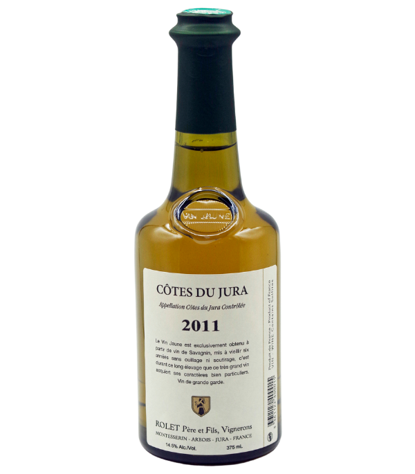 Côtes du Jura Blanc Vin Jaune 2011 Domaine Rolet Père & Fils en demi-bouteille 37,5cl sur VINAdemi