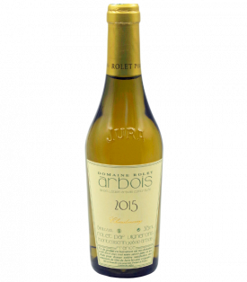 Arbois Blanc Chardonnay 2015 du Domaine Rolet Père & Fils en demi-bouteille 37,5cl sur VINAdemi