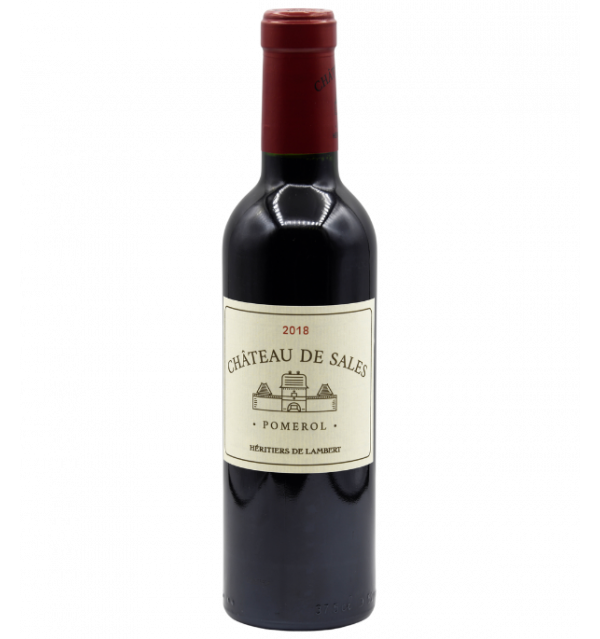 Pomerol Château de Sales 2018 en demi-bouteille 37,5cl sur VINAdemi