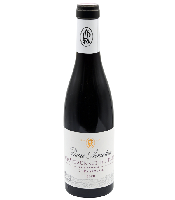 Châteauneuf-du-Pape Rouge La Paillousse 2020 Pierre Amadieu en demi-bouteille 37,5cl sur VINAdemi