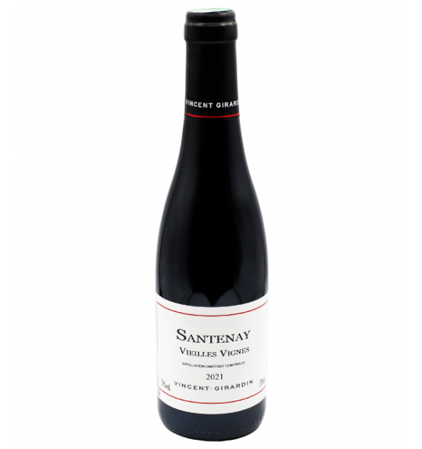 Santenay Rouge Vieilles Vignes 2021 de la Maison Vincent Girardin en demi-bouteille 37,5cl sur VINAdemi