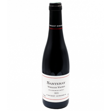 Santenay Rouge Vieilles Vignes 2021 de la Maison Vincent Girardin en demi-bouteille 37,5cl sur VINAdemi
