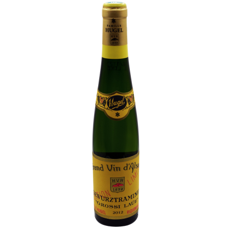 Gewurztraminer Grossi Laue 2012 produit par la Famille Hugel en demi-bouteille 37,5cl sur VINAdemi